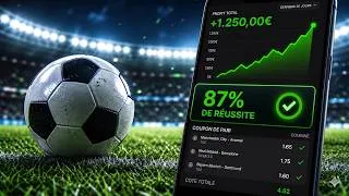 Miniature : Le pari sur le football avec 87% de réussite