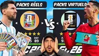 Miniature : Packs Réels vs Packs Virtuels sur FC 26 !