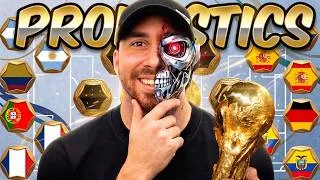 Miniature : J'ai simulé la Coupe du Monde 1000 fois avec une IA ! ( Mon prono est meilleur ? )
