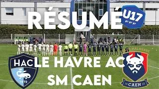 Miniature : U17 Nationaux. Le Havre AC - SM Caen 1-6