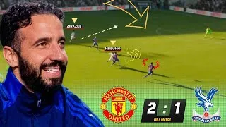 Miniature : Comment Manchester United a CONTOURNÉ le 3-4-3 de Crystal Palace