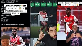 Miniature : LAMINE CAMARA EST MONSTRUEUX HOMME DU MATCH CONTRE LE PSG 