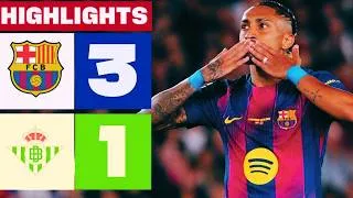 Miniature : BARCELONE vs BETIS 3 - 1 🔥  Résumé & Highlights HD  Tous les Buts ⚽ LaLiga 2026