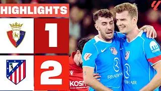 Miniature : OSASUNA vs ATLÉTICO MADRID ⚽ Résumé & Highlights HD  Tous les Buts du Match !