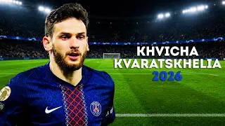 Miniature : Khvicha Kvaratskhelia 2026  | Dribbles Magiques, Goals & Assists 💫 | Skills & Highlights HD
