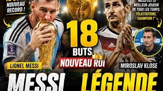 Miniature : MESSI BRISE LE RECORD DU SIÈCLE : KLOSE S'INCLINE DEVANT LA LÉGENDE ! 😱🐐Messi #LionelMessi #GOAT