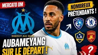 Miniature : 🚨 Aubameyang quitte l’OM : les prétendants affluent de partout !#Aubameyang #OM #MercatoOM #Mercato