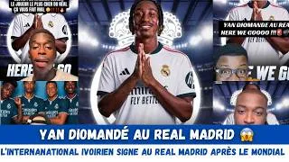 Miniature : 🚨 LE PRODIGE IVOIRIEN YAN DIOMANDÉ SIGNE AU REAL MADRID ET FAIT RÊVER TOUTE LA CÔTE D’IVOIRE 🇨🇮🤍