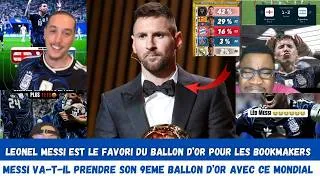 Miniature : 😱 INCROYABLE ! LES BOOKMAKERS MISENT DÉSORMAIS SUR MESSI POUR LE BALLON D’OR 🏆🇦🇷