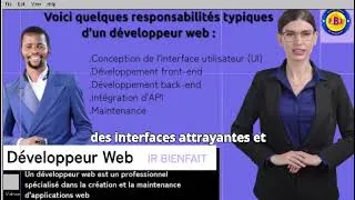Miniature : un développeur web