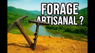 Miniature : Projet minier artisanal : Comment sonder un terrain alluvial de 20 ha ?