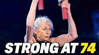 Miniature : At 74, This Ninja Warrior's Strength Is INSANE — Here's Her Simple Routine ft. Ginny MacColl