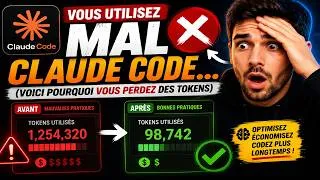 Miniature : Vous utilisez MAL Claude Code… (voici pourquoi vous perdez des tokens)