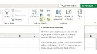Miniature : Excel créer une liste déroulante de choix