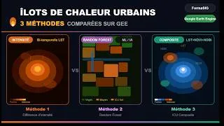 Miniature : Îlots de Chaleur Urbains : 3 Méthodes, 3 Cartes — Laquelle est la Plus Précise ?