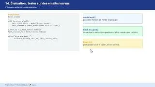 Miniature : Tester notre modèle PyTorch sur le jeu de test - video 14