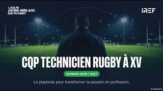 Miniature : CQP_TECHNICIEN * Rugby à XV [2026 2027]