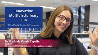 Miniature : Dr Mathilda Vande Capelle, Belgium - Testimonial MAS Digital Dental Technologies 2024-26