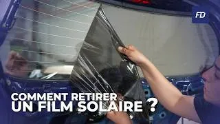 Miniature : Comment Retirer un Film Solaire Sans Abîmer les Lignes de Dégivrage ? (Méthode Pro)