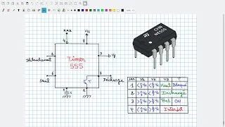 Miniature : EP47# Le Timer 555 # Principe de fonctionnement