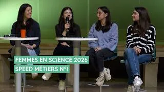 Miniature : Femmes en science 2026 - Speed métiers n°1