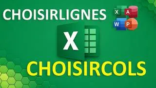 Miniature : Choisir les lignes et les colonnes à extraire avec Excel
