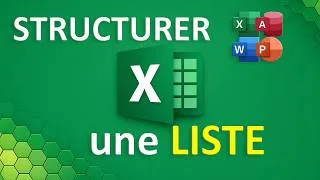 Miniature : Structurer une liste importée mal formée avec Excel