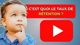 Miniature : 📌 C'EST QUOI LE TAUX DE RÉTENTION SUR YOUTUBE ? Pour les Nouveaux Créateurs Youtube