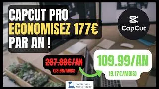 Miniature : ASTUCE Pour Obtenir CapCut Moins Cher à 9€/mois !