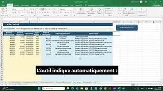 Miniature : Suivi de caisse Excel : avances, justificatifs, régularisations et tableau de bord