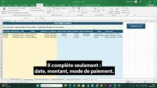 Miniature : Factures clients et encaissements : un outil Excel pour suivre les soldes automatiquement