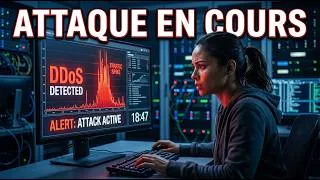 Miniature : Comprendre une attaque DDoS en 12 minutes (cas réel)