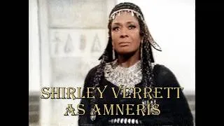 Miniature : Shirley VERRETT, noble Amneris (Aida, VERDI)