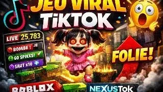 Miniature : 😱 Le jeu ROBLOX qui EXPLOSE sur TikTok ! (Judy Jump interactif NexusTok)