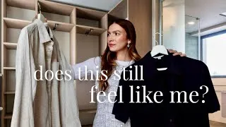 Miniature : Curating My Closet Before the New Floors Go In ✨