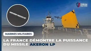 Miniature : La France valide le missile AKERON LP depuis l'Île du Levant pour détruire des cibles en plein vol !