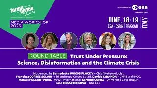 Miniature : DAY2 - Session C: Round Table « Trust under Pressure : Science, Disinformation and Climate crisis »