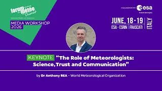 Miniature : DAY2 - Session C: Keynote by Dr Anthony REA – World Meteorlogical Organization (WMO)