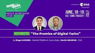 Miniature : DAY2 / Session B: Keynote by Diego CARCEDO (SERCO) & Martin WEARING (ESA)