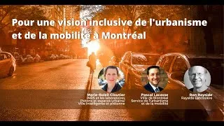 Miniature : Événement : Pour une vision inclusive de l'urbanisme et de la mobilité à Montréal 2050