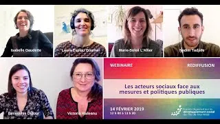 Miniature : Webinaire : Les acteurs sociaux face aux mesures et politiques publiques - Février 2019