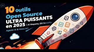 Miniature : 10 Outils Open Source ULTRA PUISSANTS 🚀 | AI Diagrams, Git, Tunneling Self-hosted & Voice AI !