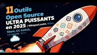 Miniature : 11 Outils Open Source ULTRA PUISSANTS | WhisperLiveKit, Orion Store, CC Switch, AI Agents & Plus !