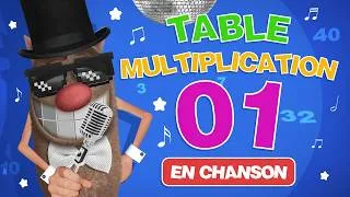 Miniature : FouFou – La table de multiplication de 1 en chanson | Apprendre facilement