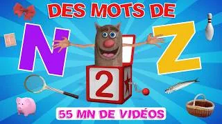 Miniature : 📚 Apprenons des mots de N à Z (Partie 02) | Alphabet et vocabulaire pour enfants