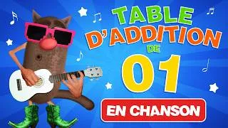 Miniature : Foufou - La table d'addition de 1 en chanson | Apprendre les additions en musique