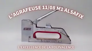 Miniature : Encore une agrafeuse manuelle pour tapissier ! - La 11/08 M1 d'ALSAFIX