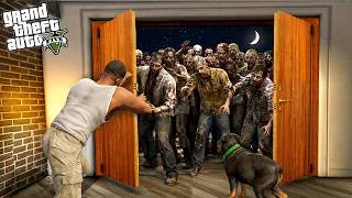 Miniature : La Maison de Franklin est ENVAHIE par des ZOMBIES | GTA 5 Mods