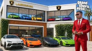 Miniature : Franklin Ouvre un Nouveau Showroom Lamborghini avec des Voitures à 20 Millions d'€ | GTA 5 Mods