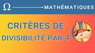 Miniature : [Maths - 6ème] - Critères de divisibilité par 4 - 40 exercices corrigés